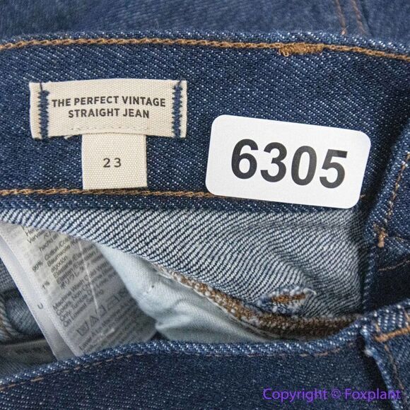 NEW Madewell The Perfect Vintage‎ Straight Jean in Greenhaven Wash, 23 - Picture 13 of 15